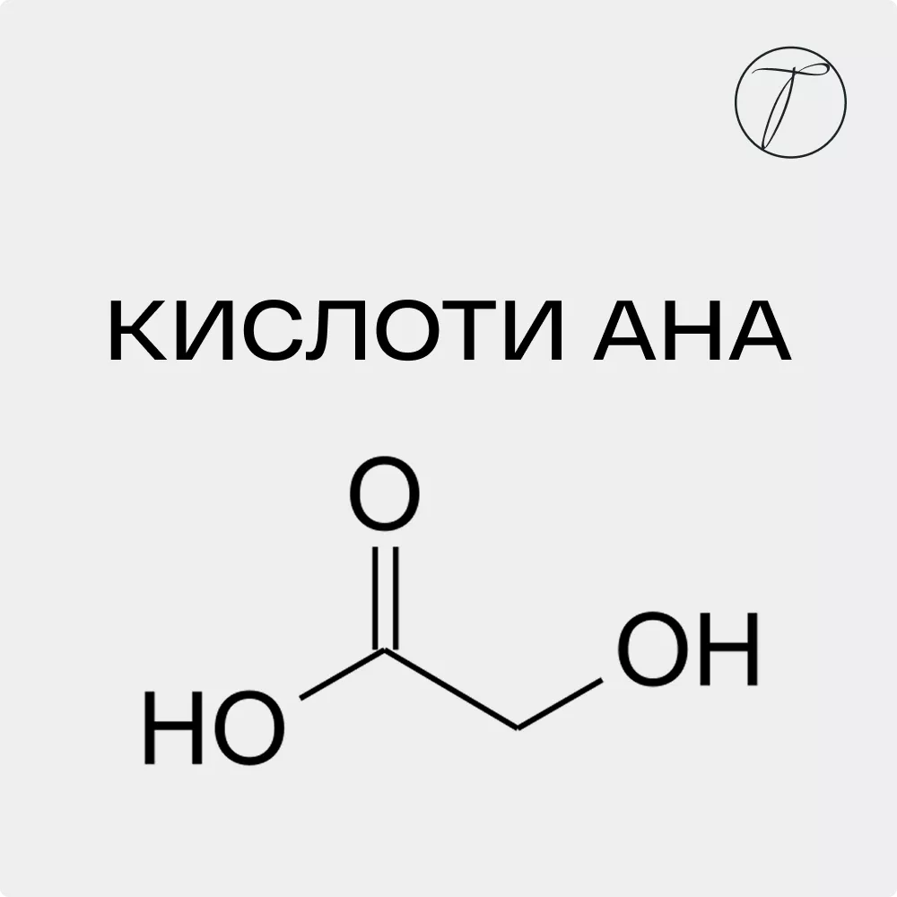Кислоти AHA - формула