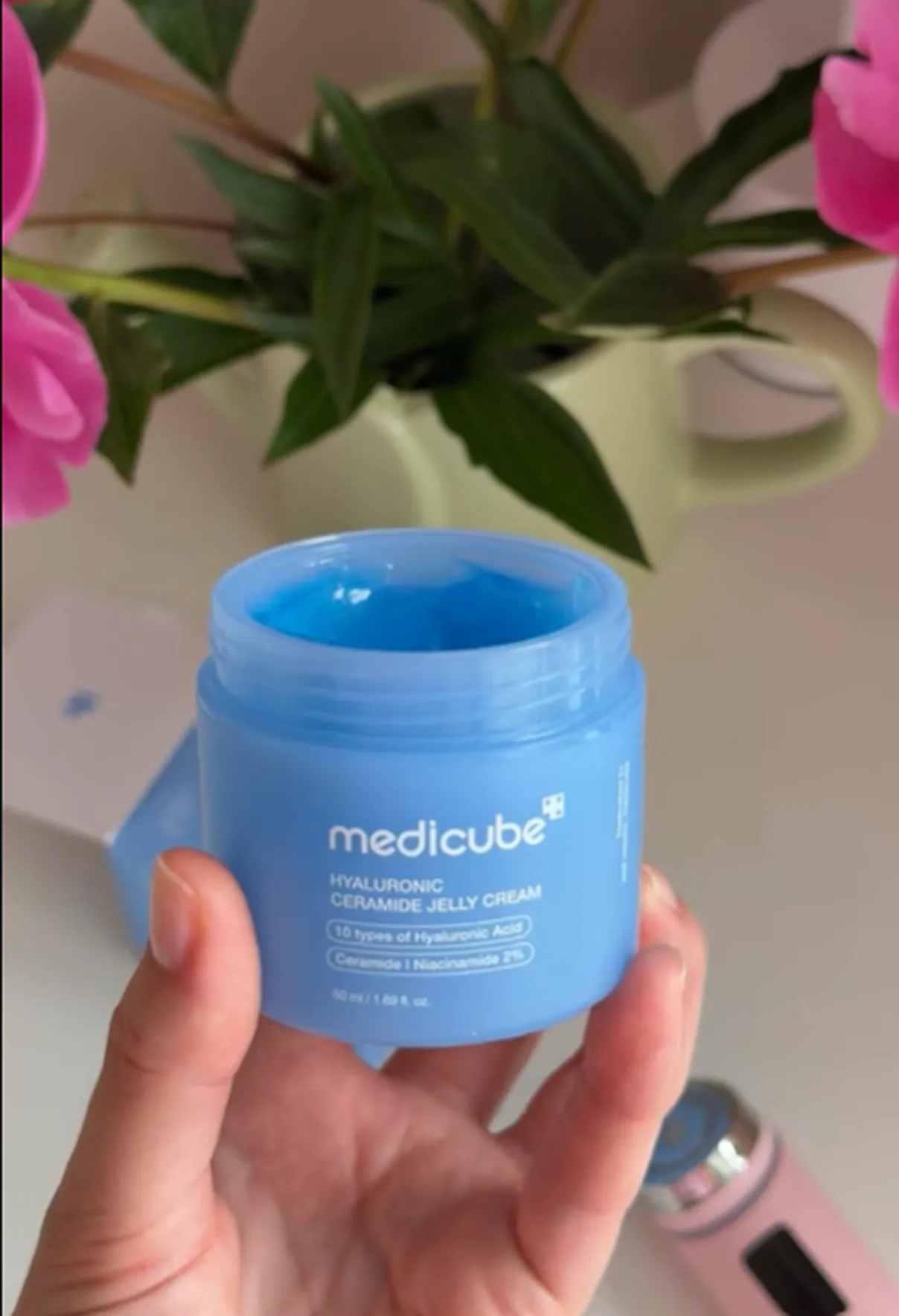 Medicube Hyaluronic Ceramide Jelly Cream 💧 Глибоке зволоження та відновлення шкіри - Фото