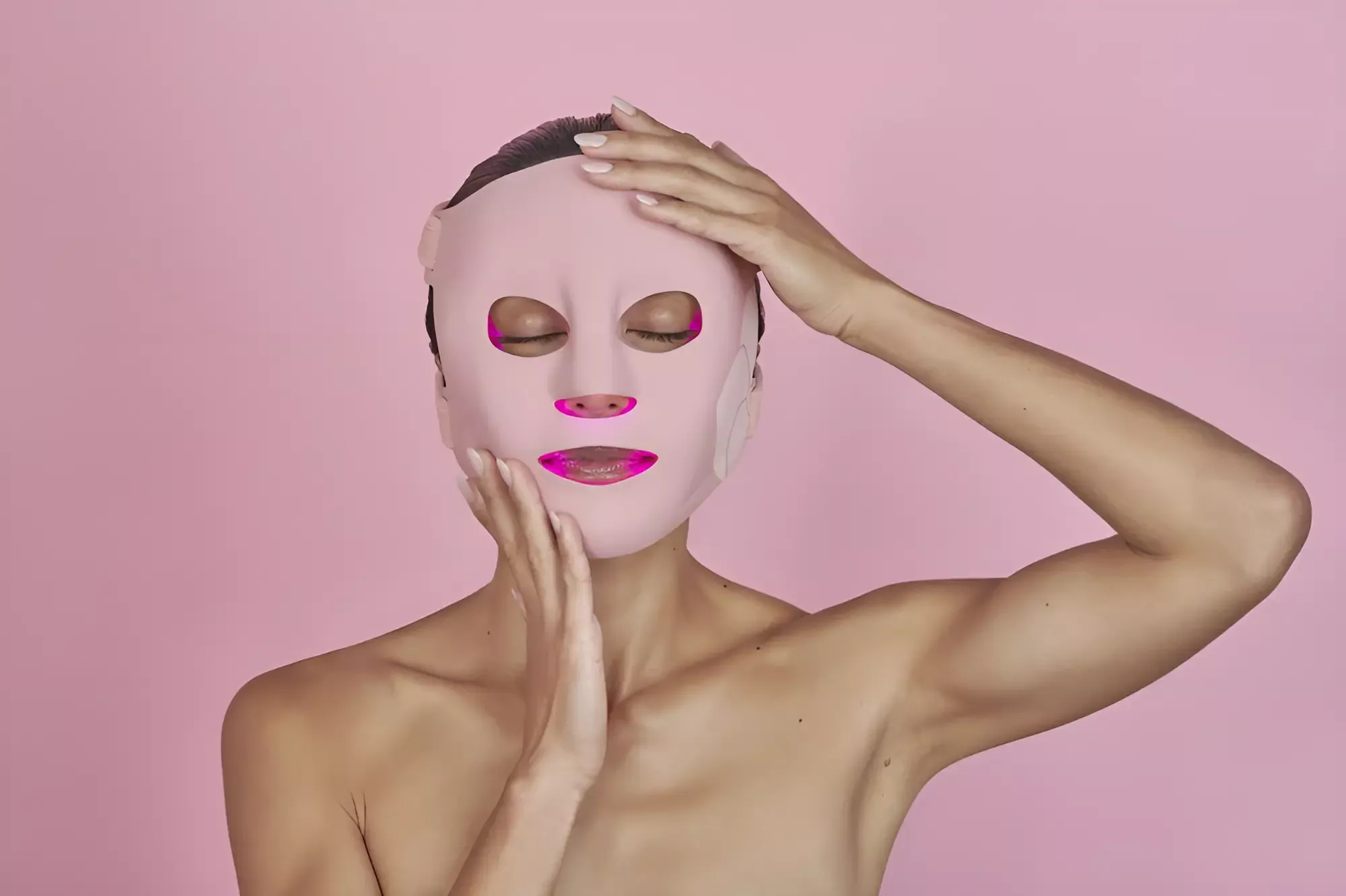 MZ Skin LED 2.0 LightMAX Mask Світлодіодна LED маска для шкіри - Фото - 2