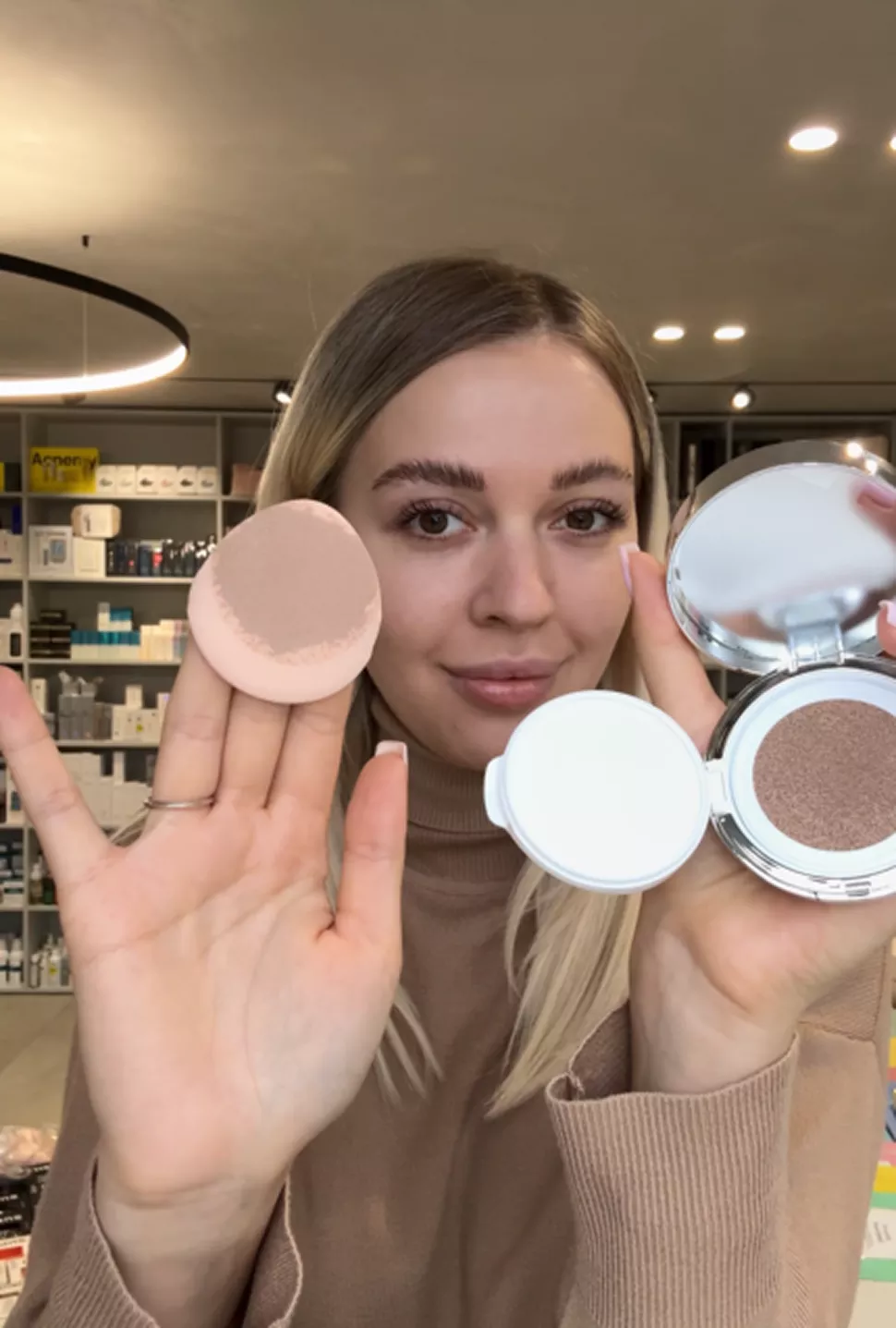 🔥 НОВИНКА! Огляд Rejuran Skinglow Cushion SPF50+ - Фото